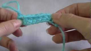 Half Double Crochet Foundation Row Tutorial [upl. by Valda]