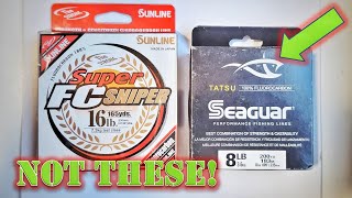 Stop Wasting Money on Fluorocarbon [upl. by Atnuahs519]