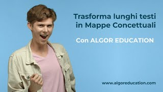 Trasforma lunghi testi in mappe concettuali  Algor Education [upl. by Tiduj]