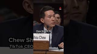 US senator asks TikTok’s Singaporean CEO if he’s Chinese Communist Party member [upl. by Romeon]