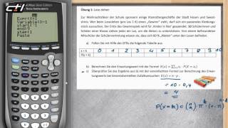 Erwartungswert berechnen  Binomialverteilung ★ Übung 1 mit Lösung [upl. by Tergram211]