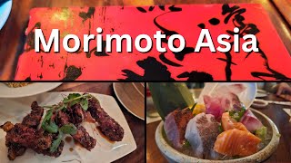 Morimoto Asia  Dinner  Disney Springs  Lake Buena Vista Florida [upl. by Placeeda]