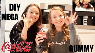 DIY MEGA COCA COLA GUMMY [upl. by Adilen]