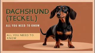 Dachshund Everything You Need to Know About the Teckel [upl. by Sapienza41]