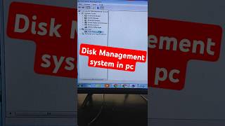 Disk Management system in pccomputer shorts viral windows computerccc computerquiz [upl. by Adias898]