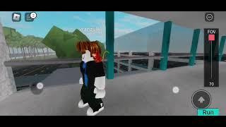 mitsubishi elevator at Westwood airport transit in roblox [upl. by Ariaek829]