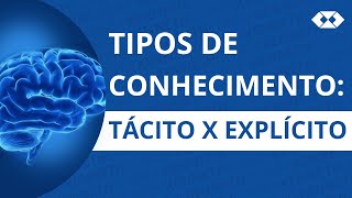 Tipos de Conhecimento  Tácito e Explícito  Entenda logo a diferença [upl. by Annawak]