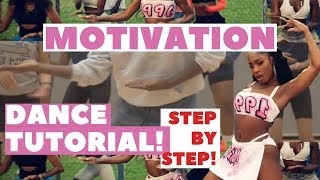 DANCE TUTORIAL of Normani  Motivation Official Video STEP by STEP [upl. by Alekahs]