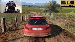 Peugeot 207  Forza Horizon 5  Thrustmaster TX Gameplay [upl. by Morley]