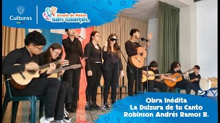 La Dulzura de tu Canto  Robinson Andrés Ramos Barbosa [upl. by Medorra376]