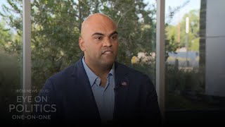 Colin Allred talks border abortion economy and how he plans to unseat Senator Cruz [upl. by Longfellow]