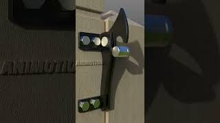 Axe Automatic Wooden Gate Latch Lock [upl. by Ainimreh]