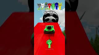 Incredibox Sprunki Car Jump Challenge For Gray  Wenda  Simon and Friends shorts trend sprunki [upl. by Tibbs]