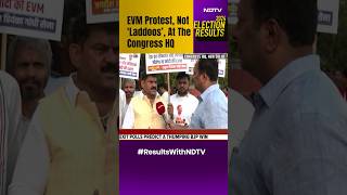 Lok Sabha Elections 2024 Results  EVM Protest Not ‘Laddoos’ At The Congress Headquarter [upl. by Ahsenahs]