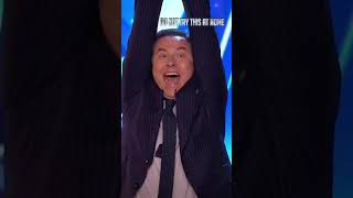 David Walliams Gets LIFTED into the air in SHOCK BGT Audition [upl. by Nivlek]