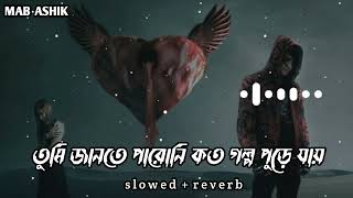 Ki kore Bolbo Tomay🍁🍁 তুমি জানতে পারোনি কত গল্প পুড়ে যায় Jeet gannguli  slowed  reverb  Lofi 🎧🙏 [upl. by Ober433]