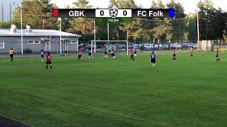 T18 Kakkonen GBK vs FC Folk [upl. by Macgregor474]