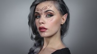 Elven Inquisitor Dragon Age  Fantasy Makeup TutorialTransformation [upl. by Shep]