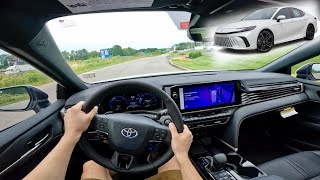 2025 Toyota Camry XSE  POV Walkaround and Test Drive ASMR [upl. by Nais]