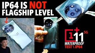 OnePlus 11 Waterproof Damaged Test  IP64 is actually NOT flagship level [upl. by Teodorico]