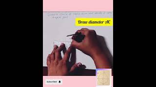 Elementary grade exam geometry divide circle into 4 equal parts [upl. by Sral999]