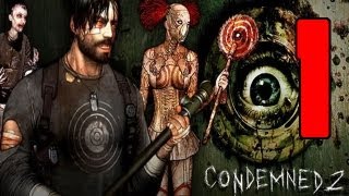 Lets play Condemned 2 BLIND 1 Rock Bottom [upl. by Kanter41]