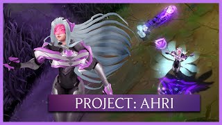 Project Ahri League of Legends Custom Skin [upl. by Inar]