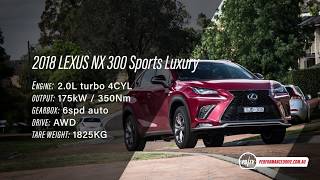 2018 Lexus NX 300 0100kmh amp engine sound short edit [upl. by Davon162]