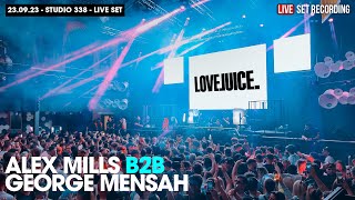 George Mensah b2b Alex Mix  Full DJ Set  Live at LoveJuice Studio 338 London 📍 [upl. by Docia721]