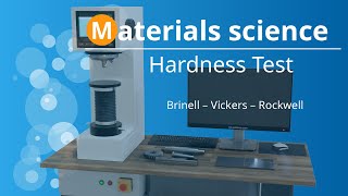 Hardness testing Brinell Vickers and Rockwell test method simply explained [upl. by Hedy]