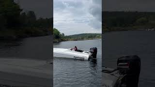 Hydrolift SC22 Mercury Racing 300hp ProMax mum getting ready for take of [upl. by Ninel]