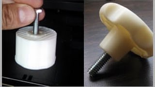 How to Insert a Hex Bolt into an FDM 3D Printed Part [upl. by Uhthna]