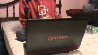 Toshiba Qosmio X7753Dv80 Unboxing [upl. by Nirred]