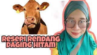 Rendang daging hitam [upl. by Akym]