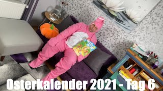 Osterkalender öffnen Tag 0621  Vorfreude auf das Osterfest mit dem lustigen Osterhasen [upl. by Stalker]