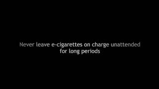 Ecigarette charger fire safety demo [upl. by Dong904]