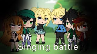 Gacha life singing battle  RRB and PPG Read desc [upl. by Aynekal]