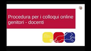 Procedura per i colloqui genitori docenti Leopardi Majorana PN [upl. by Carrington]