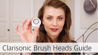 Clarisonic Brush Heads Guide  SocialBeautify [upl. by Fairbanks]