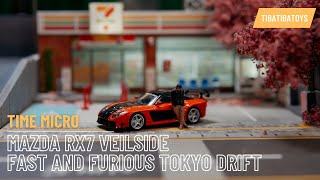 Mazda RX7 Veilside Han Fast and Furious Tokyo Drift  TIBA TIBA TOYS [upl. by Esidnac]