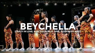 Beyoncé  Crazy In Love Run The World Diva Everybody Mad Dance Video [upl. by Attesor534]