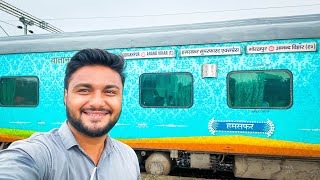 India’s first Hamsafar Express Train journey  Delhi to Gorakhpur [upl. by Angelia]