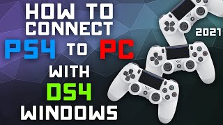 UPDATED How to Connect PS4 Controller to PC with DS4 Windows Driver [upl. by Aleira877]