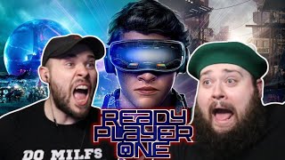 READY PLAYER ONE 2018 TWIN BROTHERS FIRST TIME WATCHING MOVIE REACTION [upl. by Leuname]