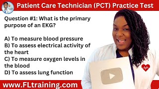 Patient Care Technician PCT Practice Test  CNA amp PCT Exam Prep [upl. by Wauters295]