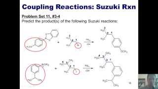 Chapter 11 – Organometallics Part 3 of 5 Suzuki and Heck reactions [upl. by Yllen]