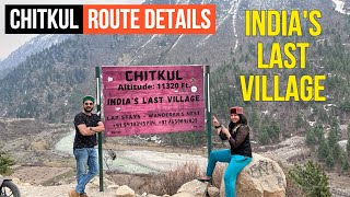 😍 Delhi to Chitkul  Last Village of India  Kinnaur Guide  Road Conditions  Expert Traveller [upl. by Tewell]