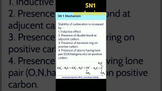 SN1 Reaction mechanisms [upl. by Mintz]