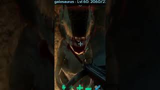 Taming Megalosaurus ark mobile arkmobile short arkmemes arkpc [upl. by Adieren203]