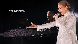 Celine Dion  Lhymne a Lamour Live at Paris 2024 Proshot with Audience amp the Eiffel Tower [upl. by Genevieve]